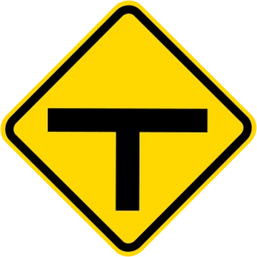 Placa de trânsito A-8
