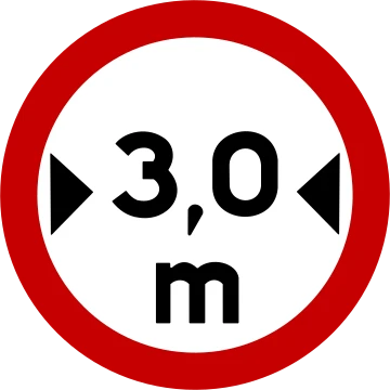 Placa de trânsito R-16