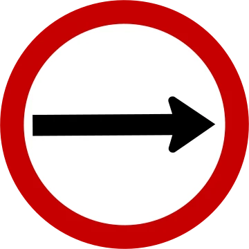 Placa de trânsito R-24a