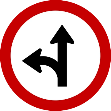 Placa de trânsito R-25c