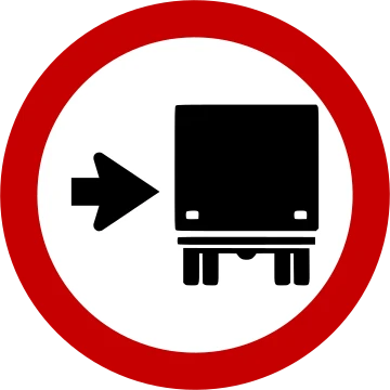 Placa de trânsito R-27