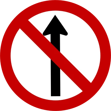 Placa de trânsito R-3