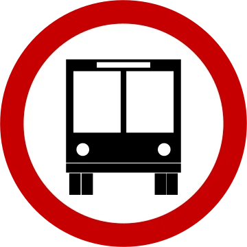 Placa de trânsito R-32