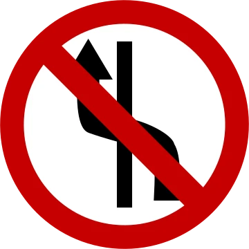Placa de trânsito R-8b